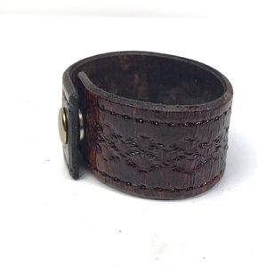 Handmade Leather WristBand Bracelet